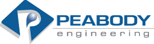 Blue Peabody Engineering Logo