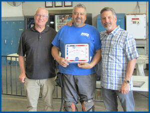 Mark and Larry Present Jesse with G.E.M. Award